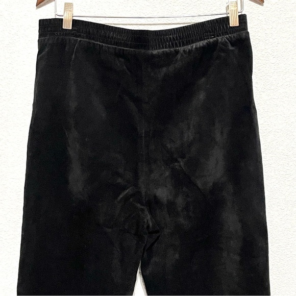 Evan Davies Woman Black Pig Suede Leather Pants Size 6 - Picture 6 of 15